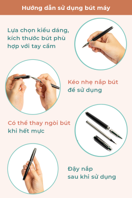 Bút ký thân kim loại đen PK101