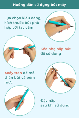 Hướng Dẫn Sử Dụng Bút Máy Tràng An Ta 2023