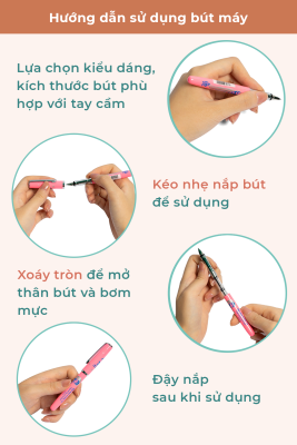 Hướng Dẫn Sử Dụng Bút Máy Tràng An Ta 2029